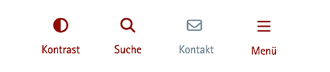 Menü Kontakt